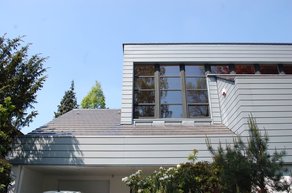Grauthoff Fassadengestaltung aus einer Rheinzinkdeckung